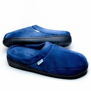 🌼Memory Foam Navy Blue Slippers